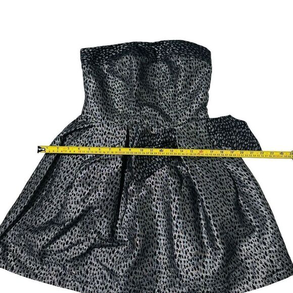 Women’s Charlotte Russe Silver Leopard Mini Dress Size Medium - Picture 10 of 14